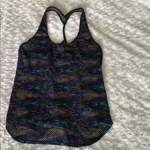 Multicolor Tennis tank